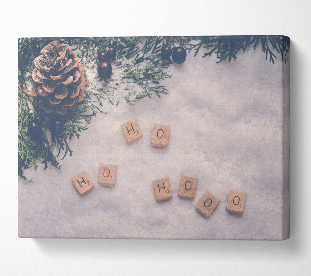  A Canvas Print of White Winter Formula Canvas Art