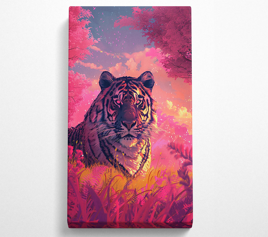  A Canvas Print of Pink Tiger Sunset Canvas Print