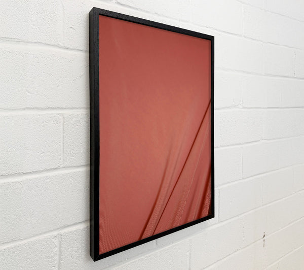 Coral Fabric Drape
