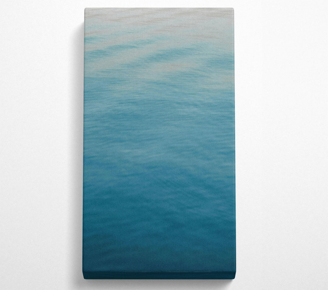  A Canvas Print of Teal Water Calm Canvas Art