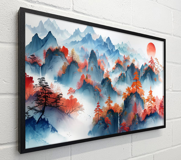 Crimson Mountain Mist