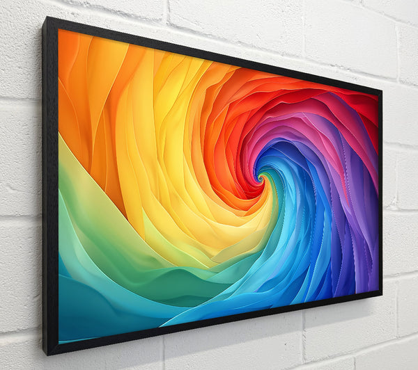 Blue Spectrum Spiral