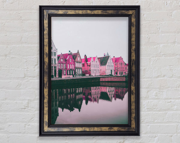 Amsterdam Canal Framed Print