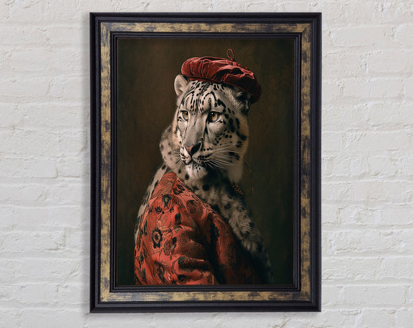 Amur Leopard Royalty Framed Print