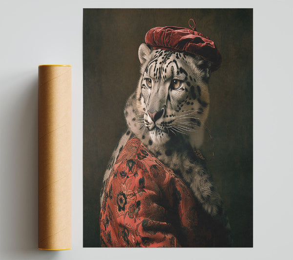 Amur Leopard Royalty Poster