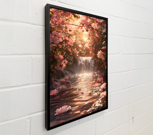 Golden Petal Stream