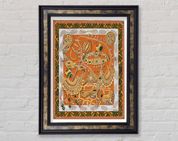 Ancient Relics Framed Print