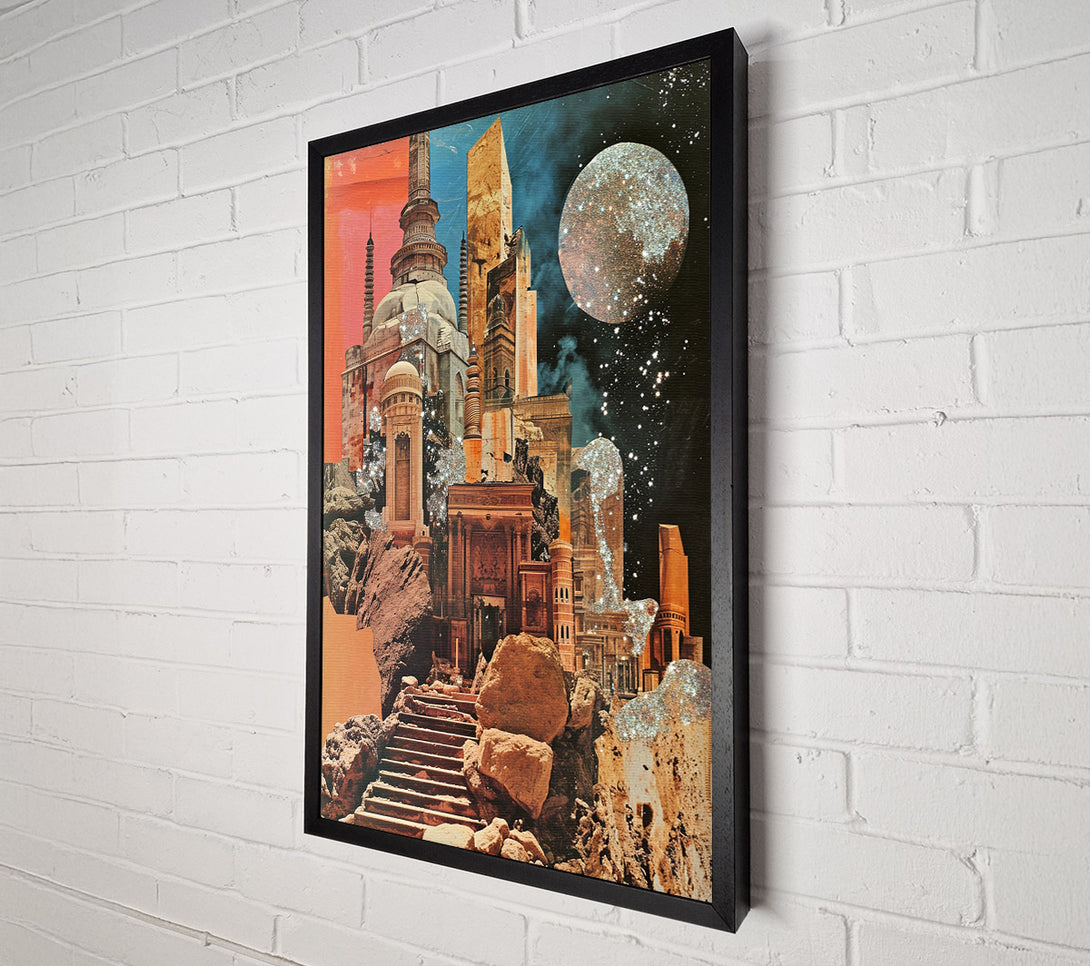  A Canvas Print of Ancient Ruins Canvas Art