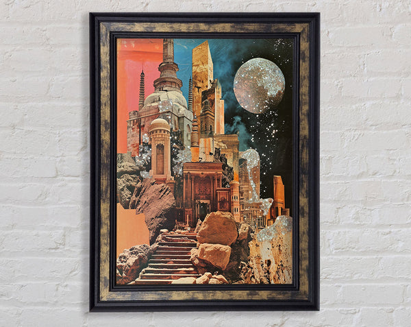 Ancient Ruins Framed Print