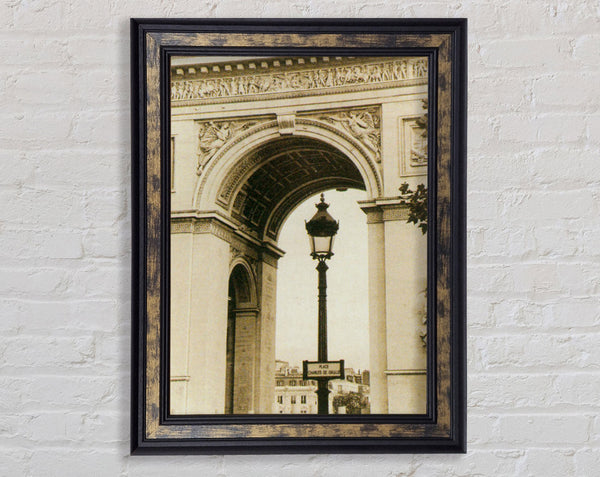 Arc De Triomphe Framed Print