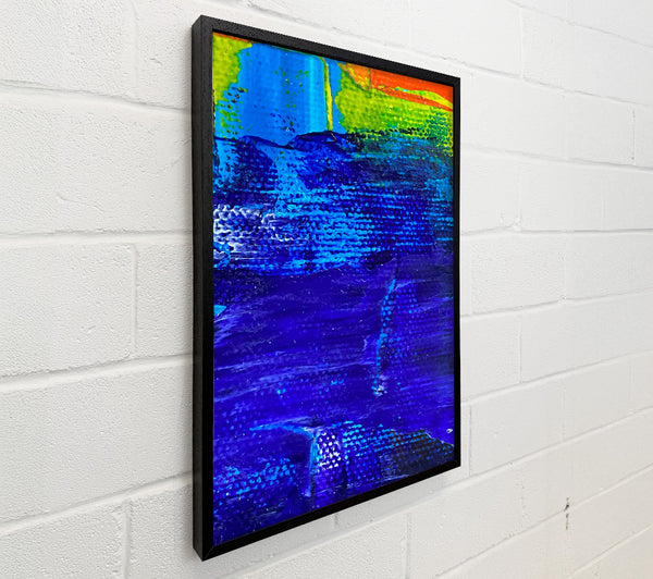 Indigo Brushstrokes