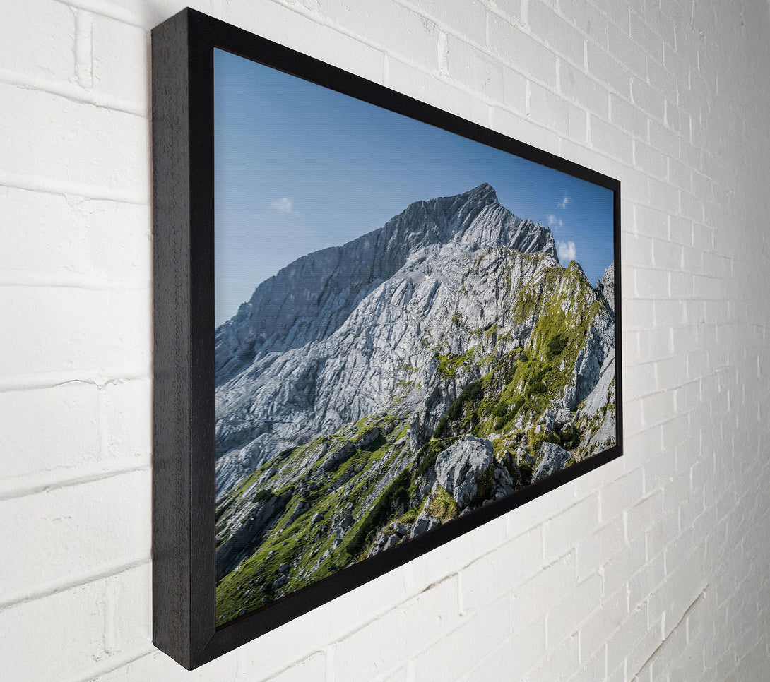  A Canvas Print of Greystone Mountain Peak Canvas Print