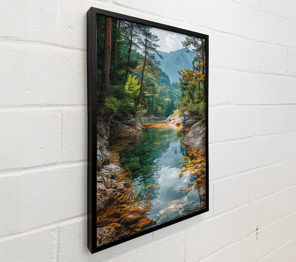 Emerald River Reflection