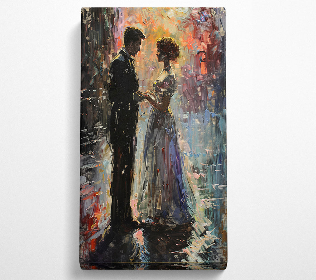  A Canvas Print of At The Wedding Canvas Print