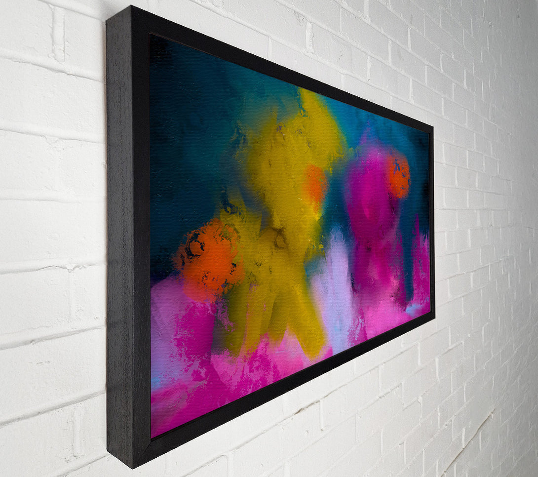  A Canvas Print of Fuchsia Abstract Dreamscape Canvas Art