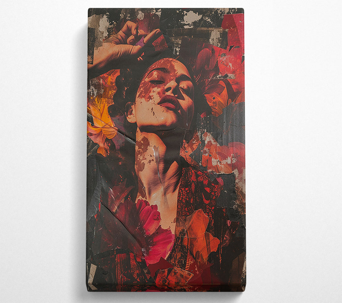  A Canvas Print of Autumn Leaves Fashion Canvas Wall Art