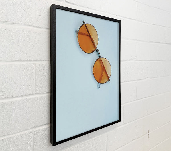 Amber Round Shades