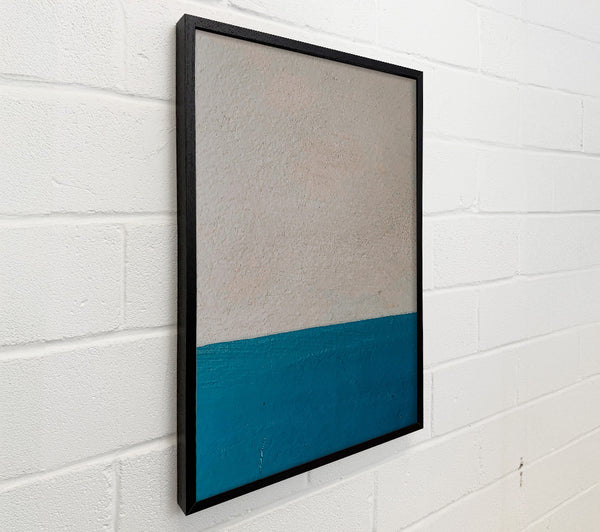 Teal And White Divide