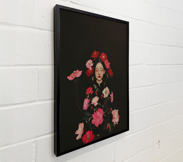 Crimson Dream Of Flowers