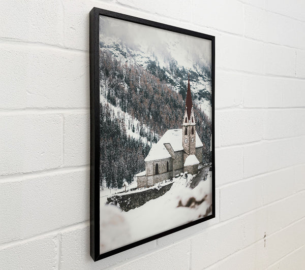 Stone Church In White