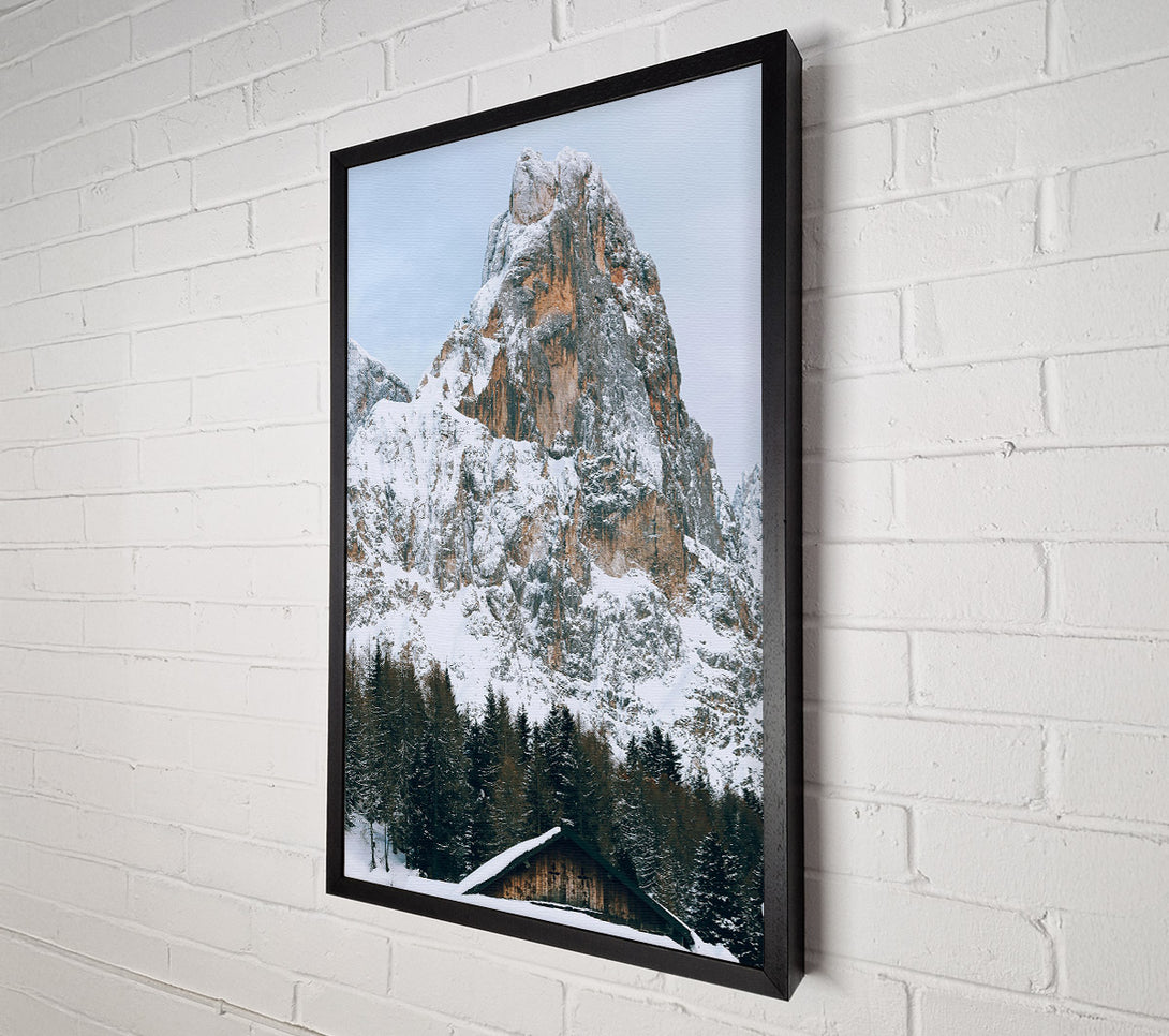  A Canvas Print of Brown Mountain Shadows Canvas Print