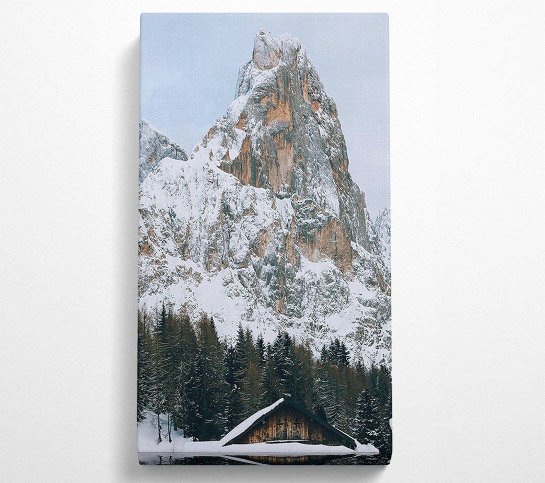  A Canvas Print of Brown Mountain Shadows Canvas Print