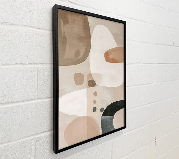 Beige Abstract Shapes
