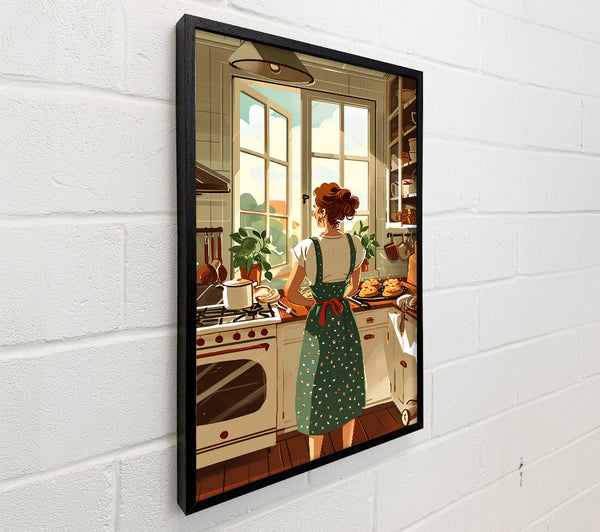 Green Kitchen Sunshine