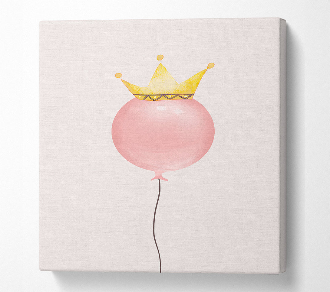  A Canvas Print of Balloon Crown Canvas Art