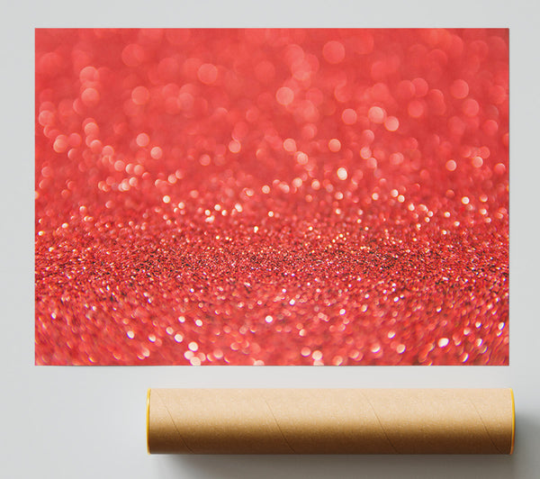 Crimson Sparkle Dreams Giclee Print