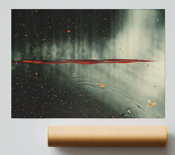 Red Horizon'S Dust Poster