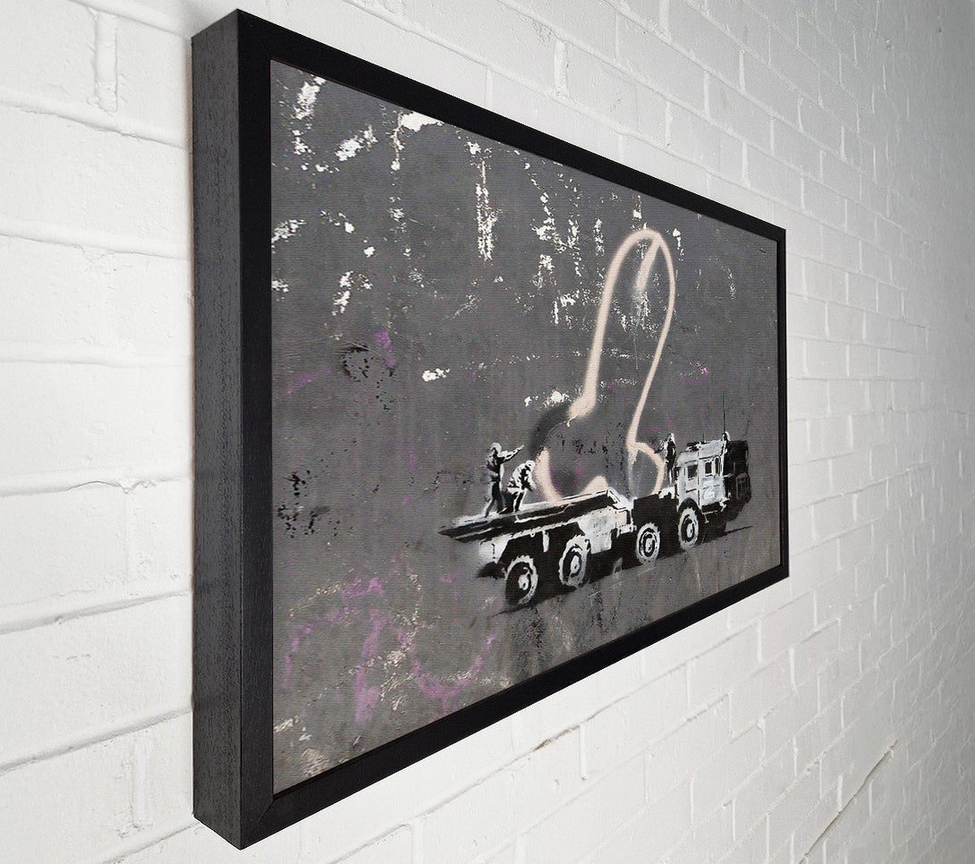  A Canvas Print of Banksy Ukraine War Canvas Print