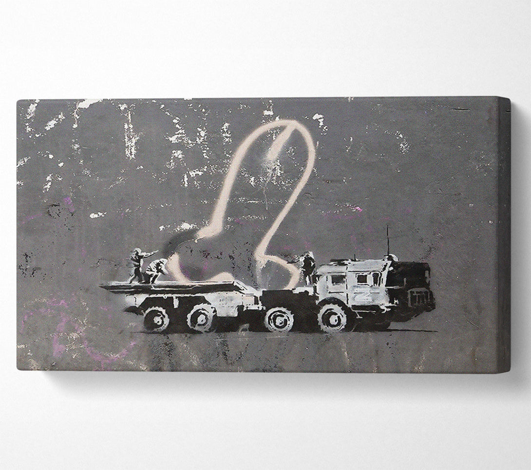  A Canvas Print of Banksy Ukraine War Canvas Print