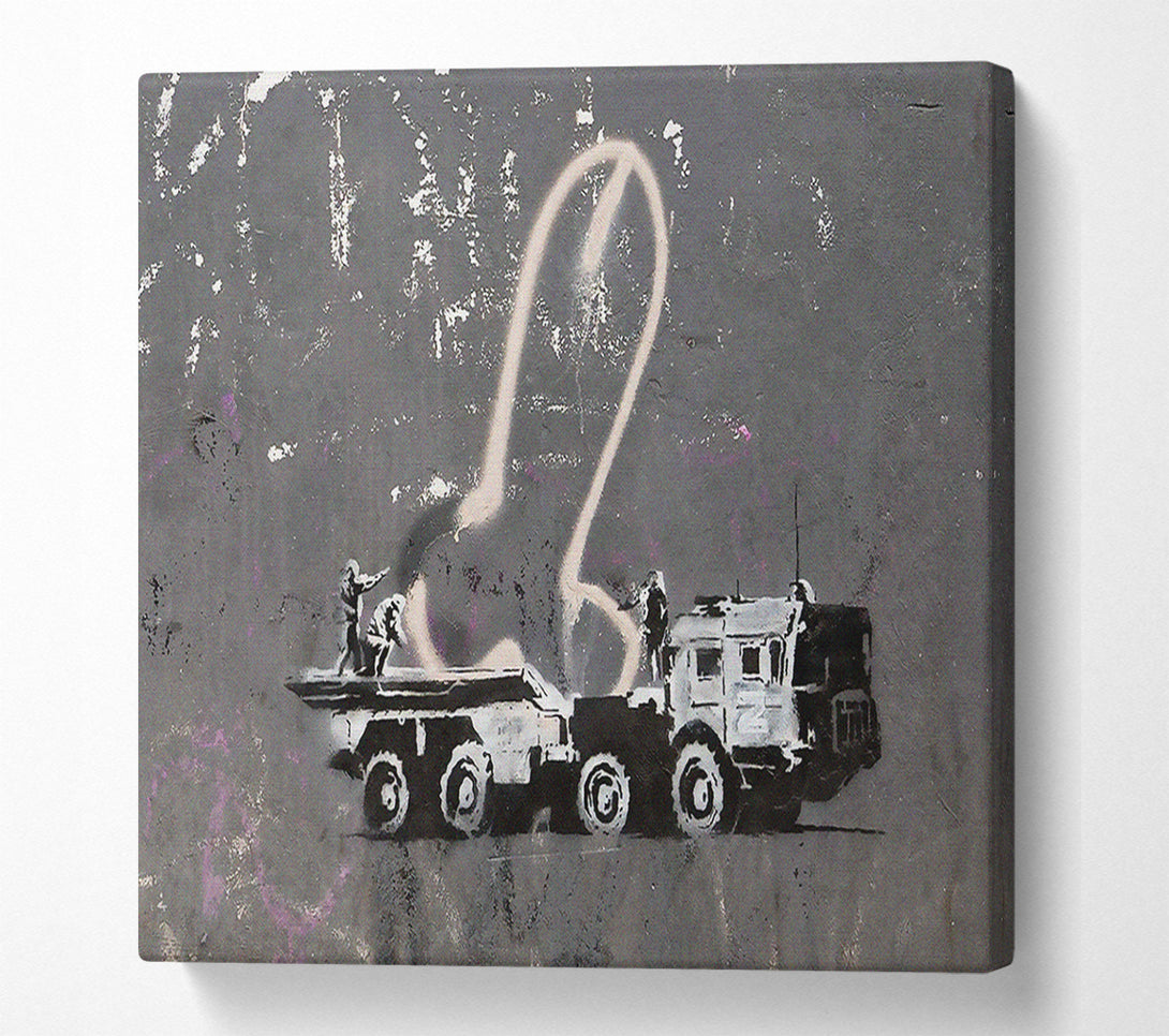  A Canvas Print of Banksy Ukraine War Canvas Print