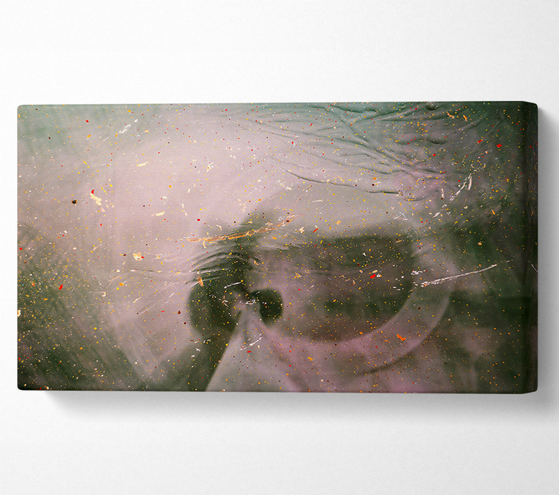  A Canvas Print of The Grey Specks Canvas Art