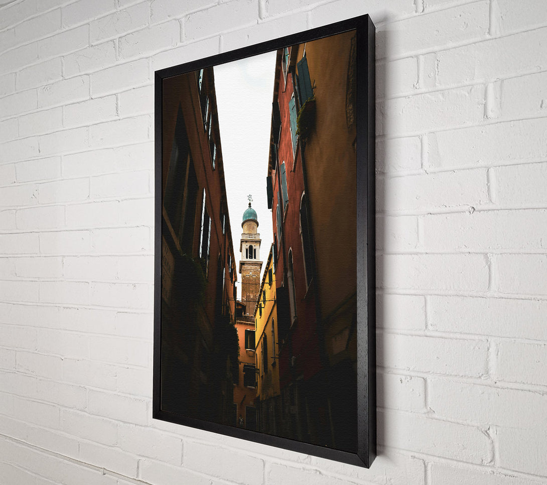  A Canvas Print of Orange Tower View Canvas Art