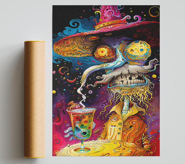 Purple Potion Party Poster