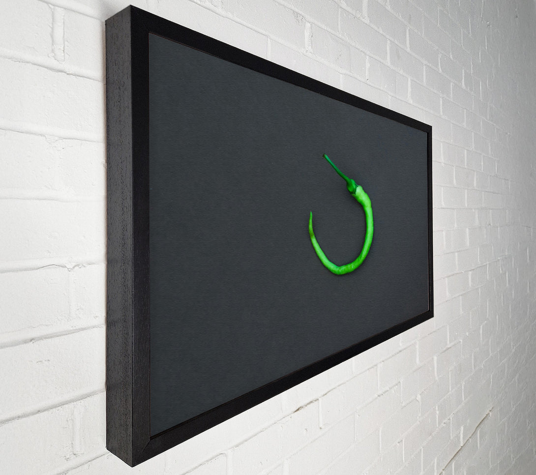  A Canvas Print of Green Pepper Circle Canvas Art