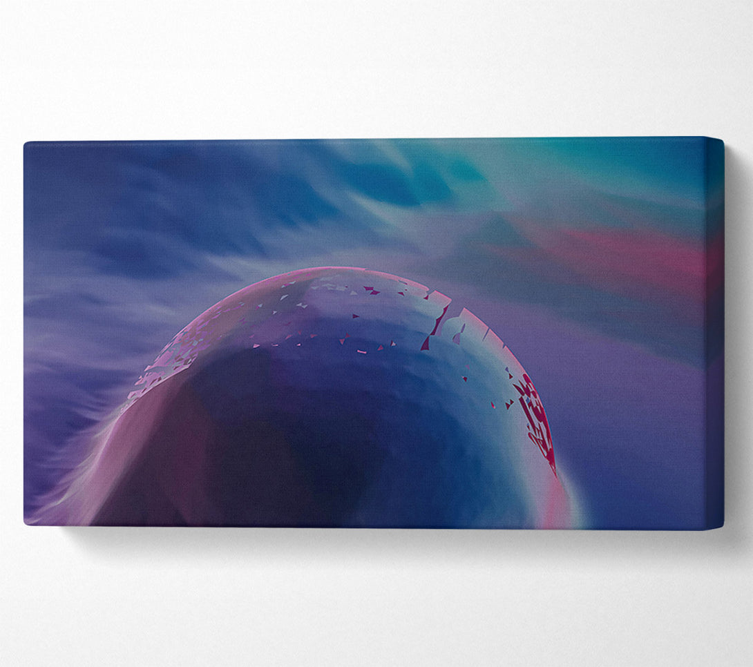  A Canvas Print of The Blue Nebula Canvas Print