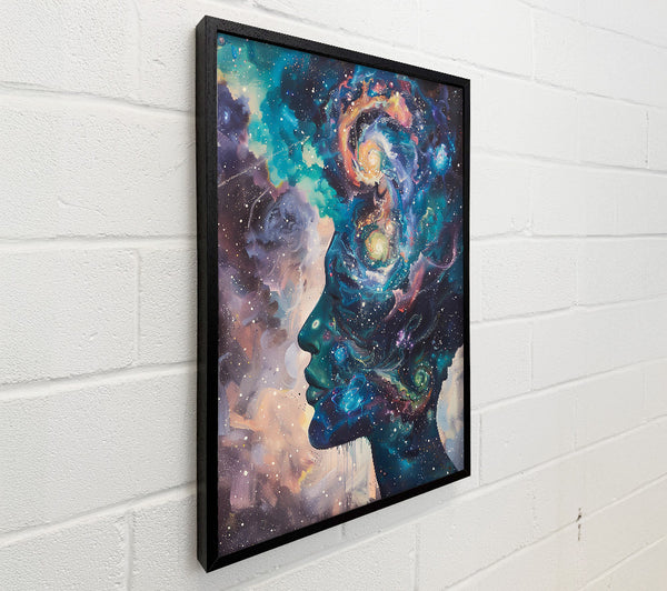 Cosmic Teal Embrace