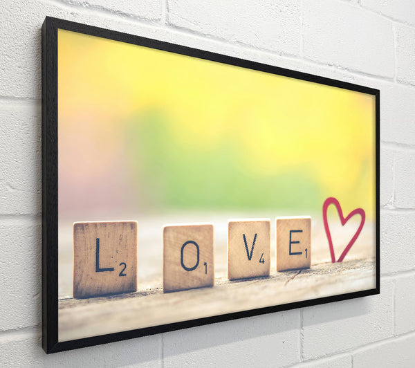 Red Love Tiles