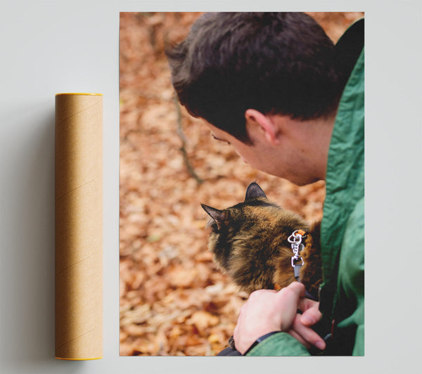 Green Autumn Wanderlust Poster
