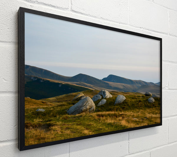 Gray Stones In The Hills.