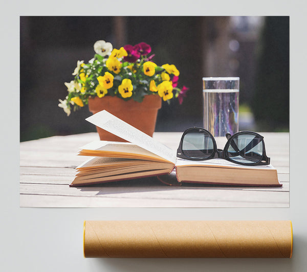 Yellow Summer Read Poster