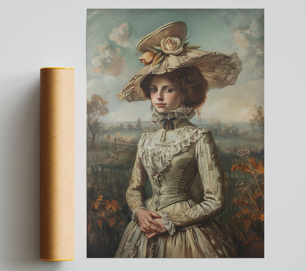The Green Lady'S Hat Giclee Print