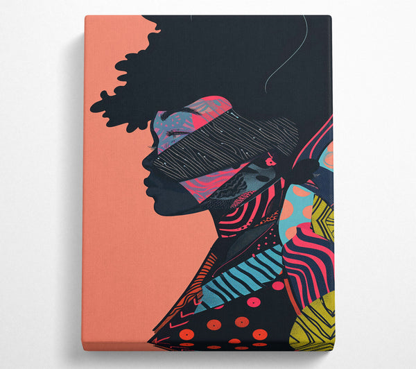  A Canvas Print of Coral Dreamscape Canvas Wall Art