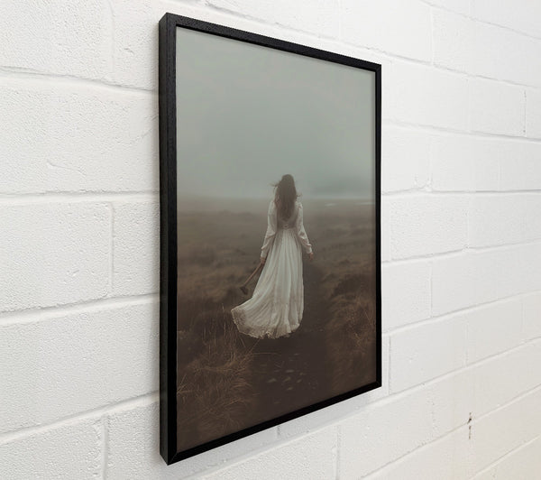 White Dress In Fog