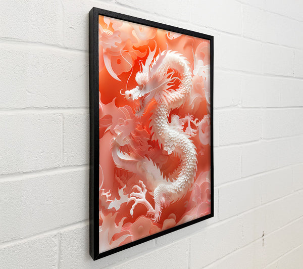 Crimson Dragon Soaring
