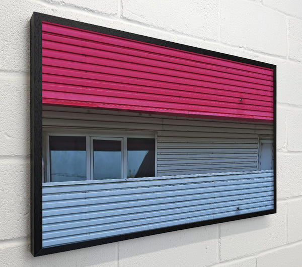 Pink And Grey Stripes
