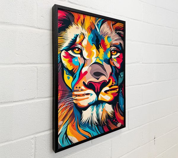 Yellow Lion'S Gaze